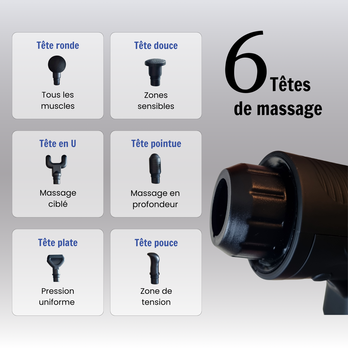 MenteFit Massage Gun