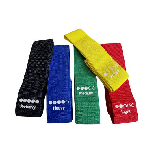 Bandes de résistance en tissus - set de 5