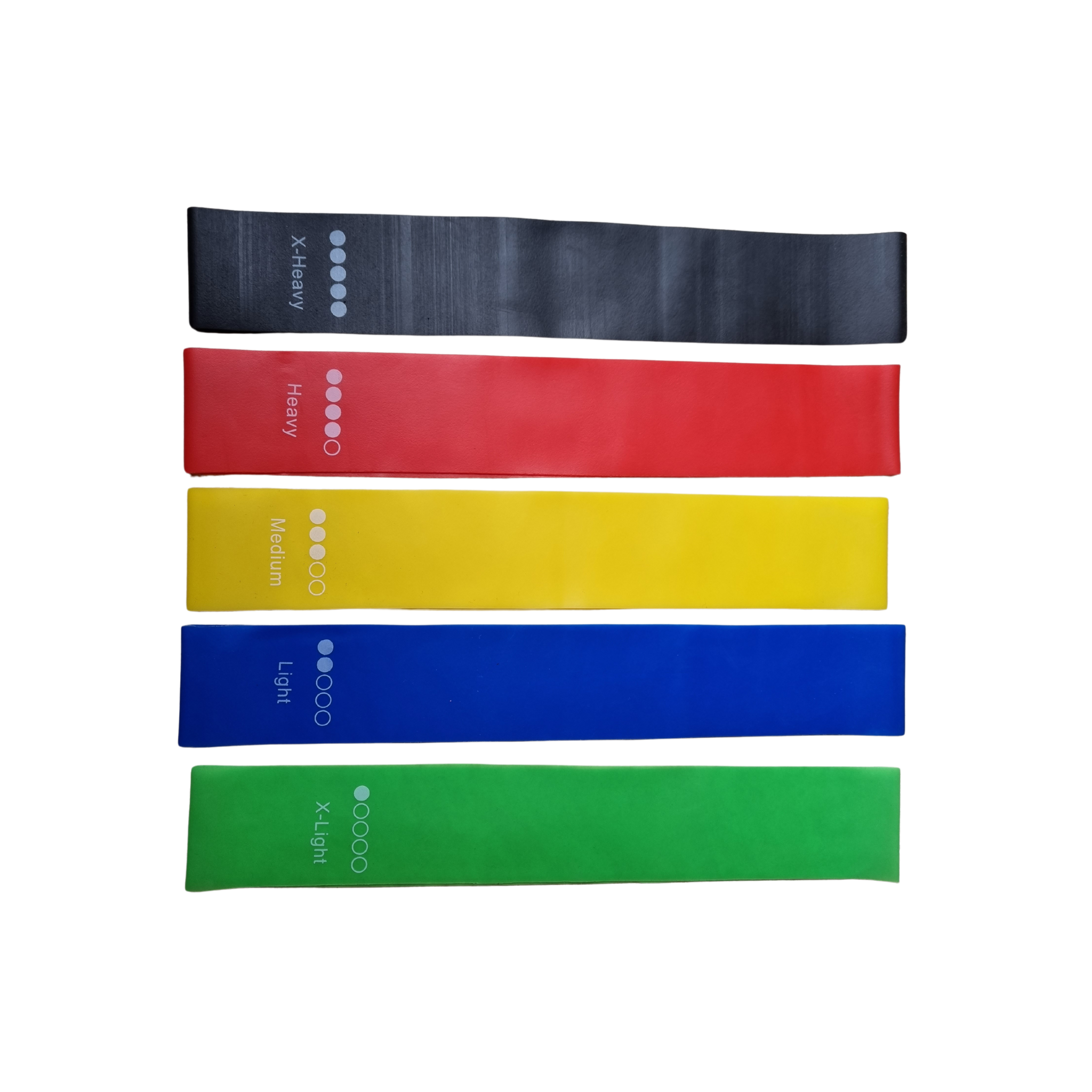 Mini bandes de résistance élastiques – set de 5
