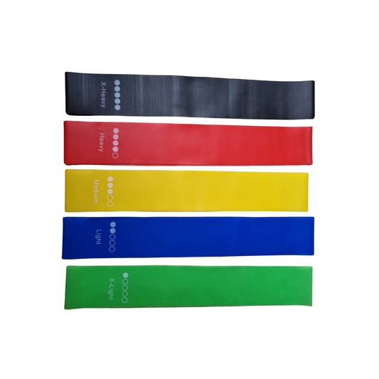 Mini bandes de résistance élastiques – set de 5